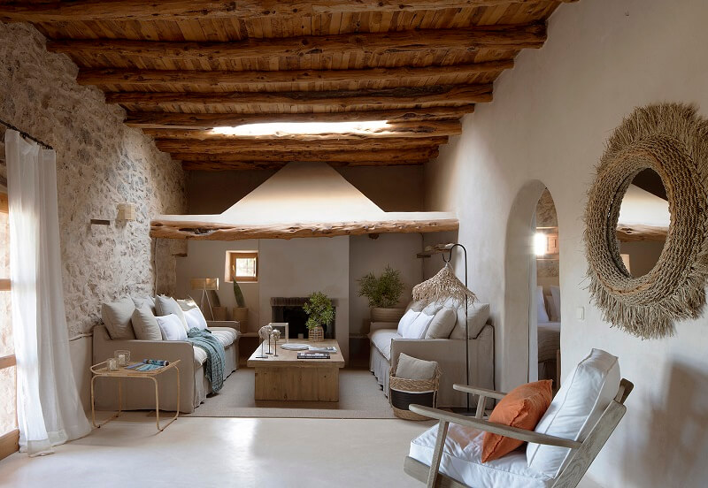 Beautiful Nature-Inspired House Design Project on Relaxed Formentera ...