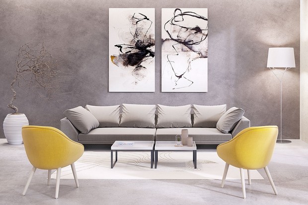 art design for living room